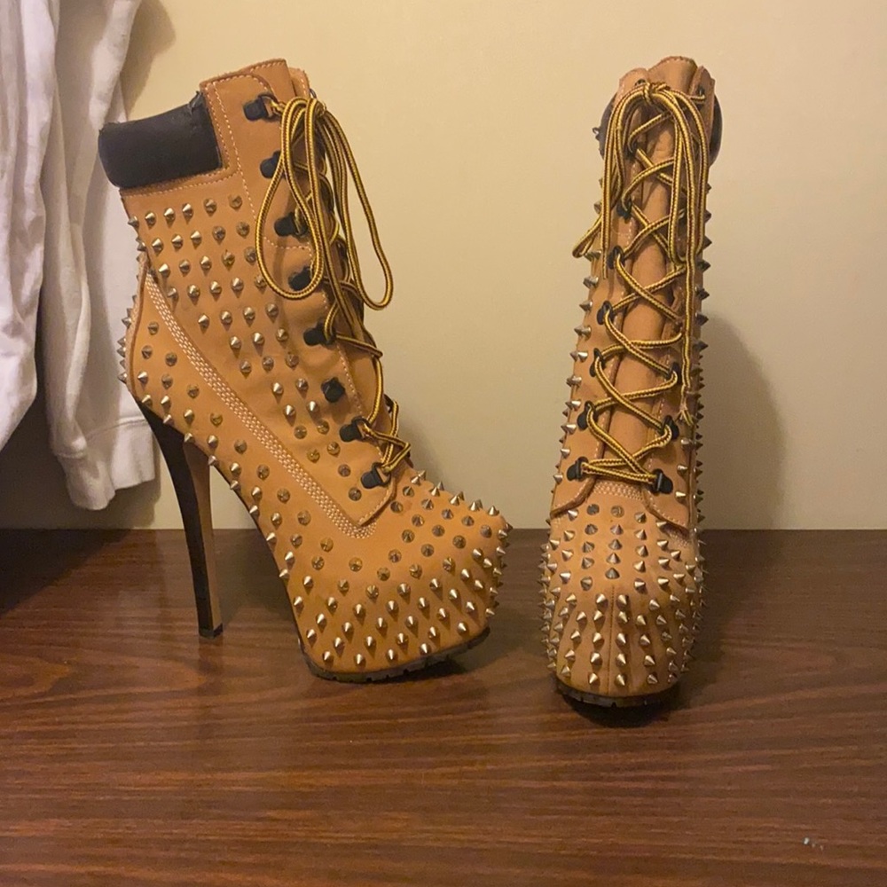 ZIGI girl stud tan boots